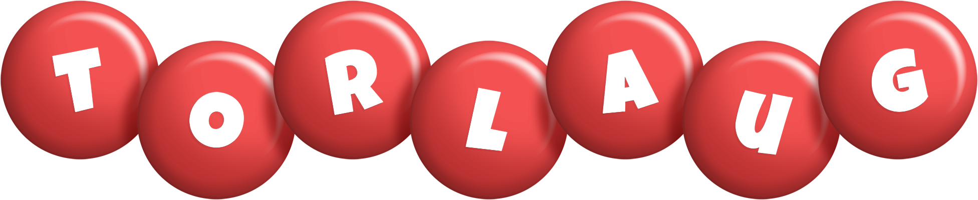 Torlaug candy-red logo