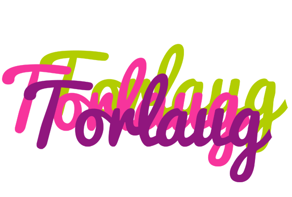 Torlaug flowers logo