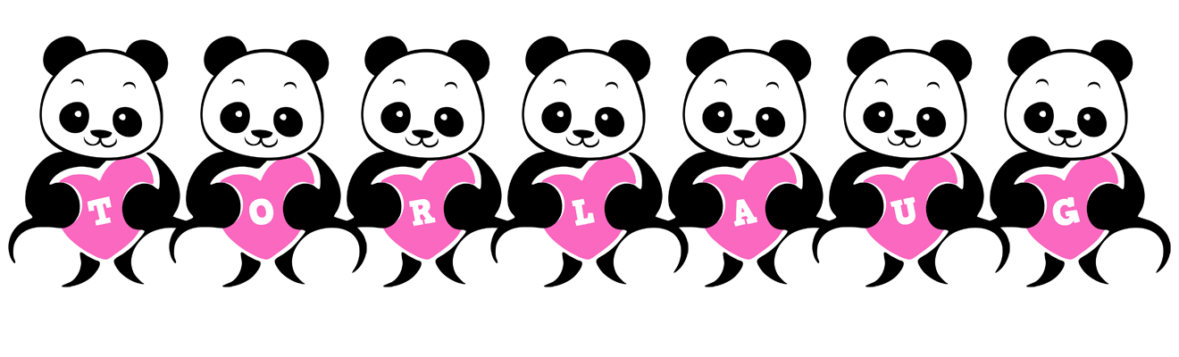 Torlaug love-panda logo