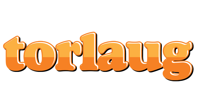Torlaug orange logo