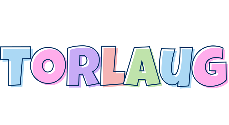 Torlaug pastel logo