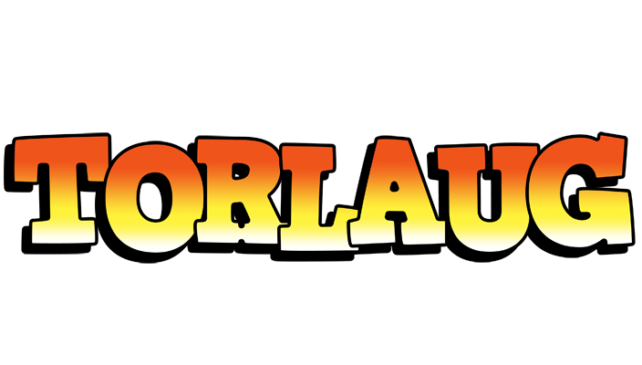 Torlaug sunset logo
