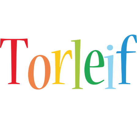 Torleif birthday logo