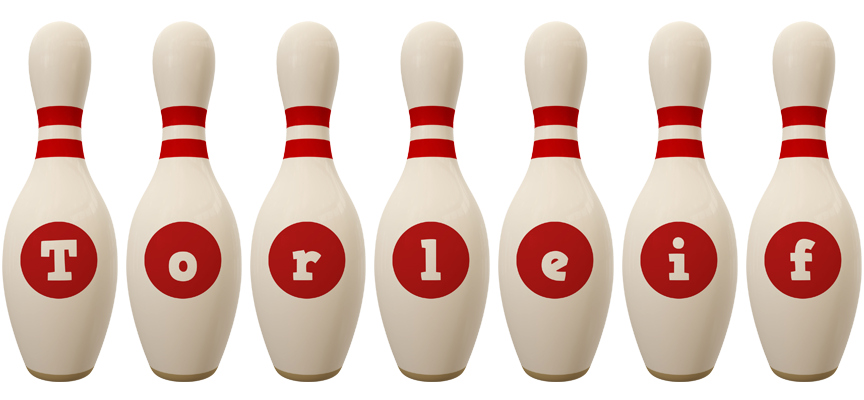 Torleif bowling-pin logo