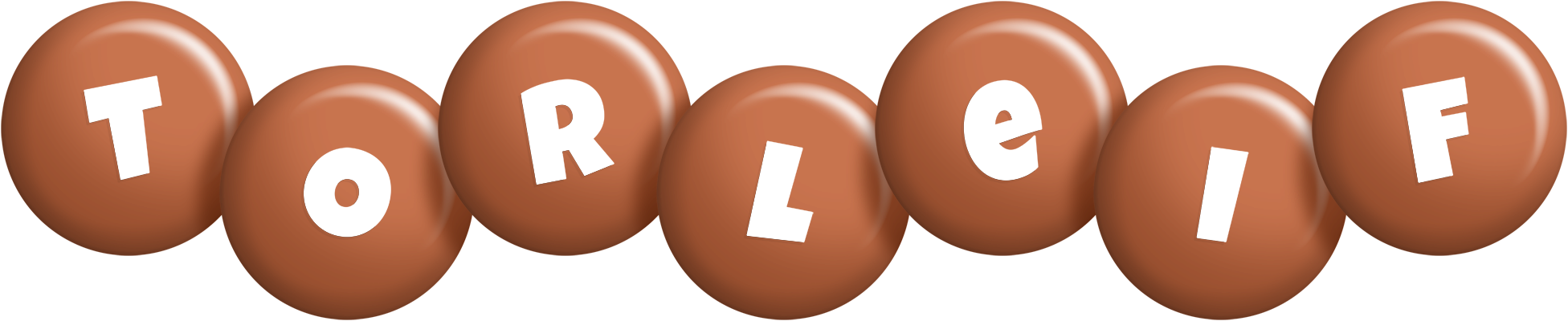 Torleif candy-brown logo
