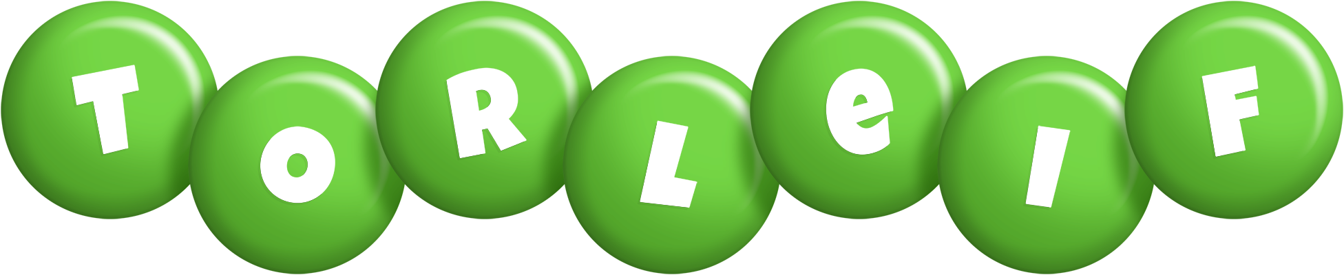 Torleif candy-green logo