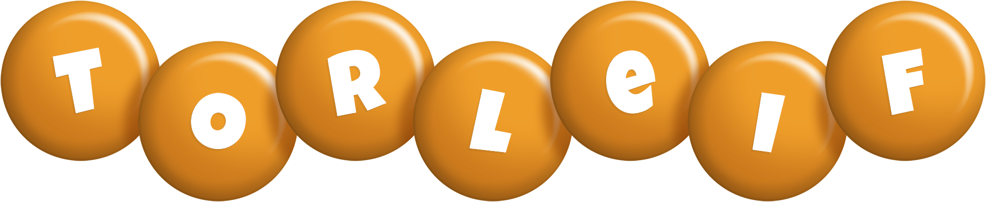 Torleif candy-orange logo