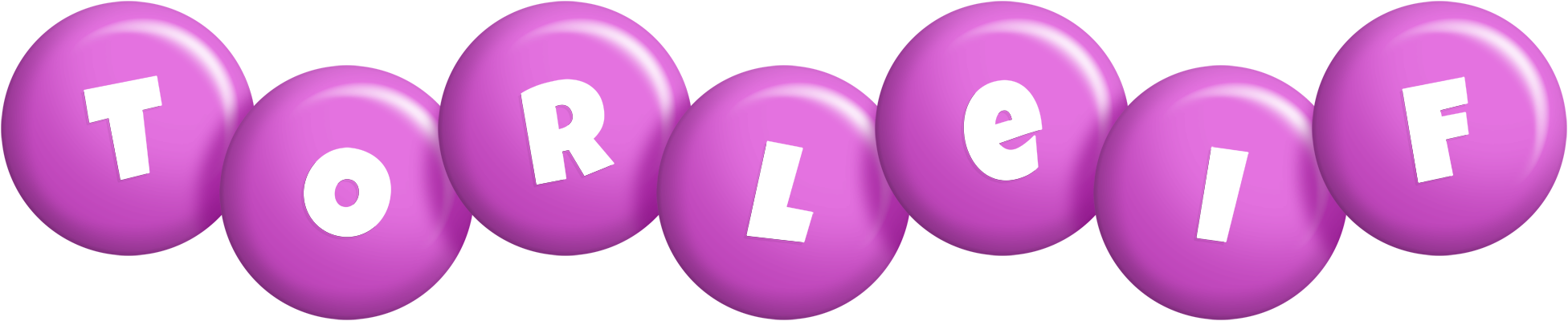 Torleif candy-purple logo