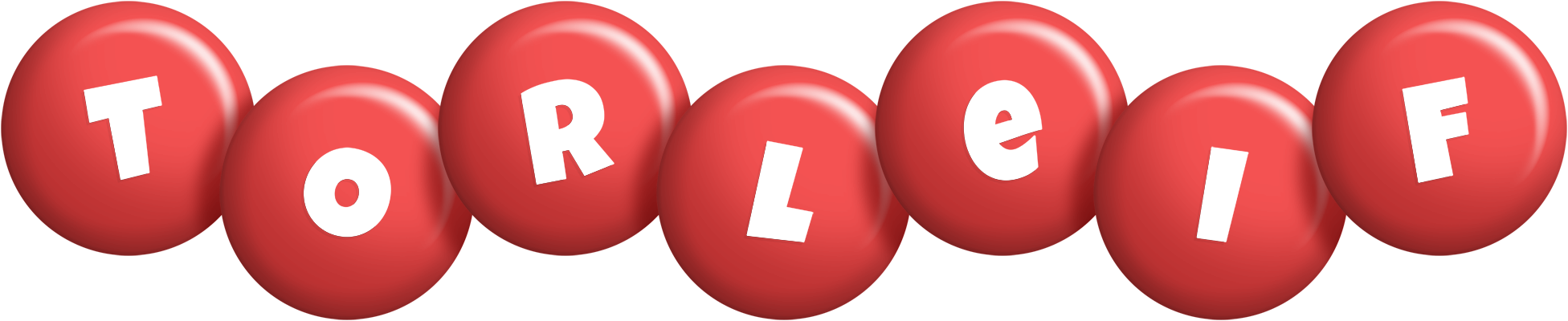 Torleif candy-red logo
