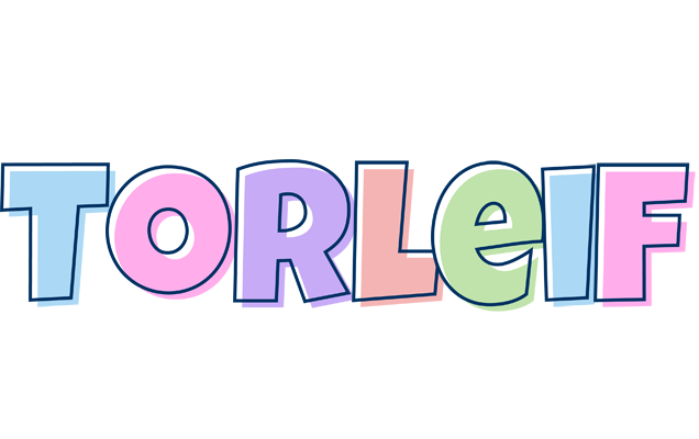 Torleif pastel logo