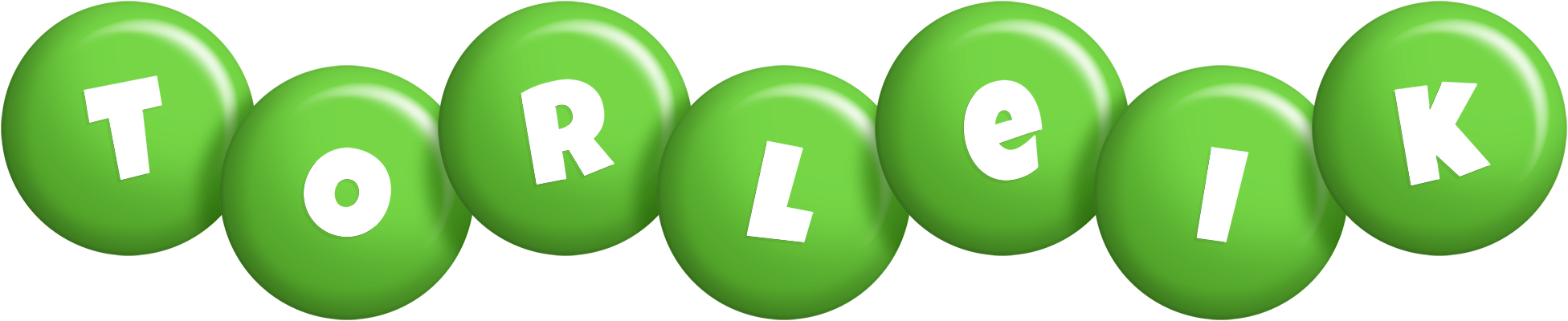 Torleik candy-green logo