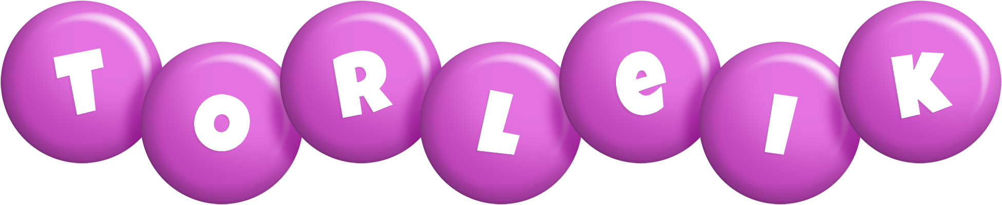 Torleik candy-purple logo