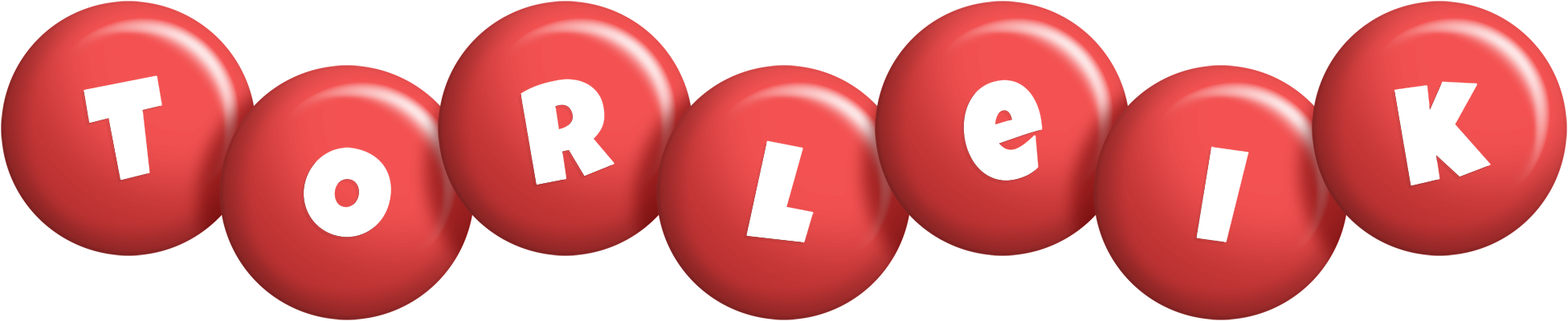 Torleik candy-red logo