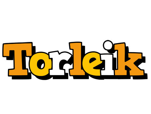 Torleik cartoon logo