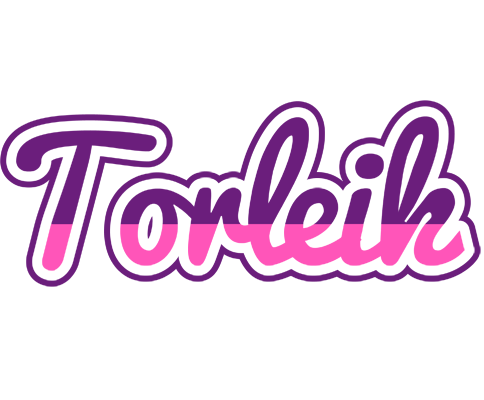 Torleik cheerful logo