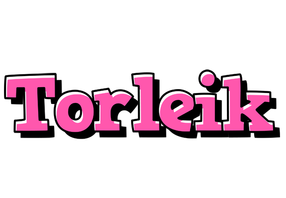 Torleik girlish logo