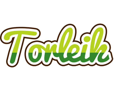 Torleik golfing logo