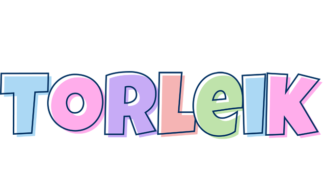 Torleik pastel logo