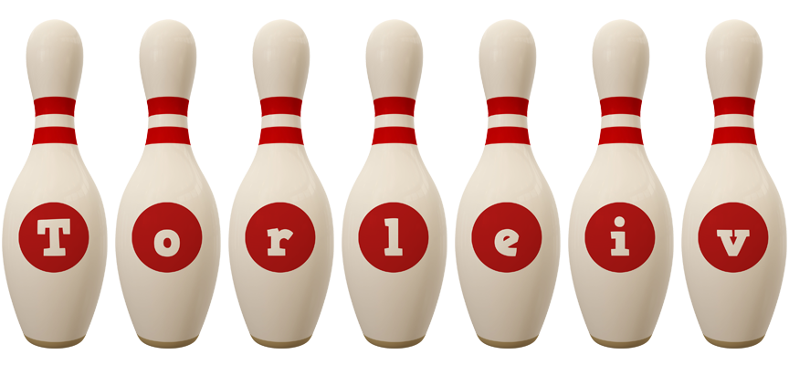 Torleiv bowling-pin logo