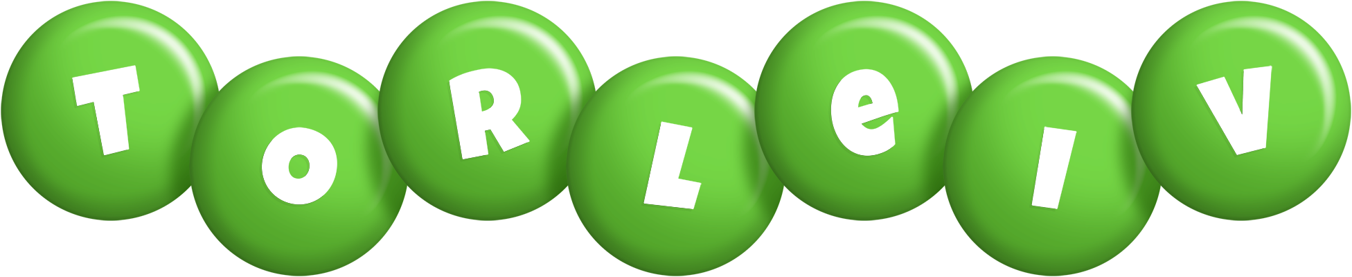 Torleiv candy-green logo