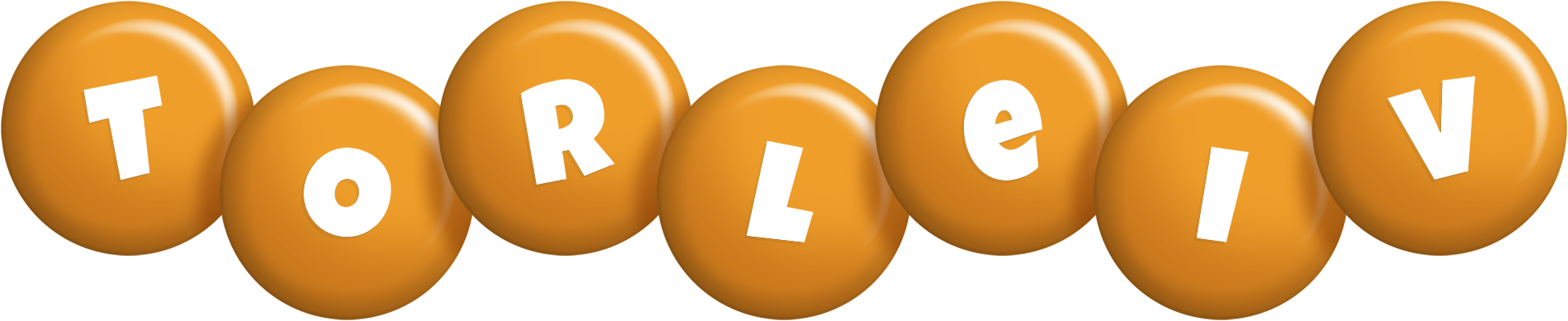 Torleiv candy-orange logo
