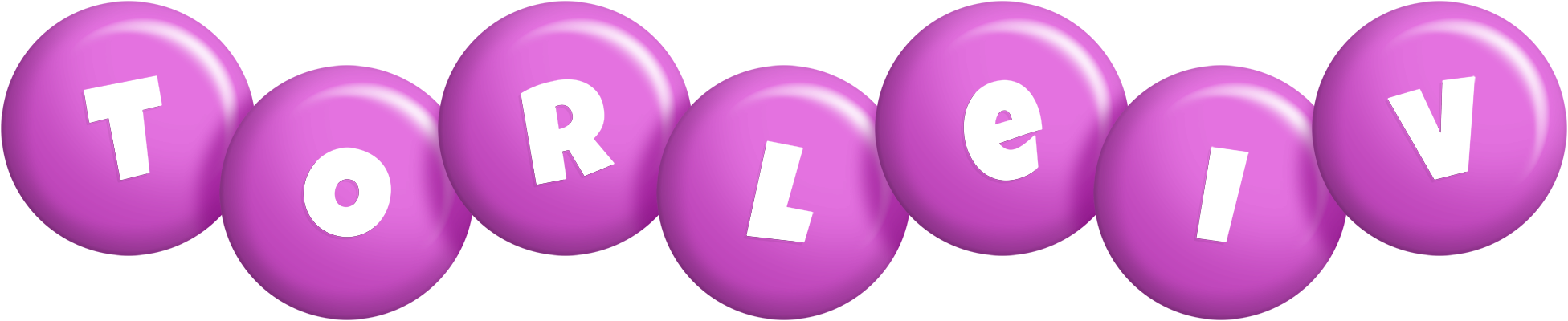 Torleiv candy-purple logo