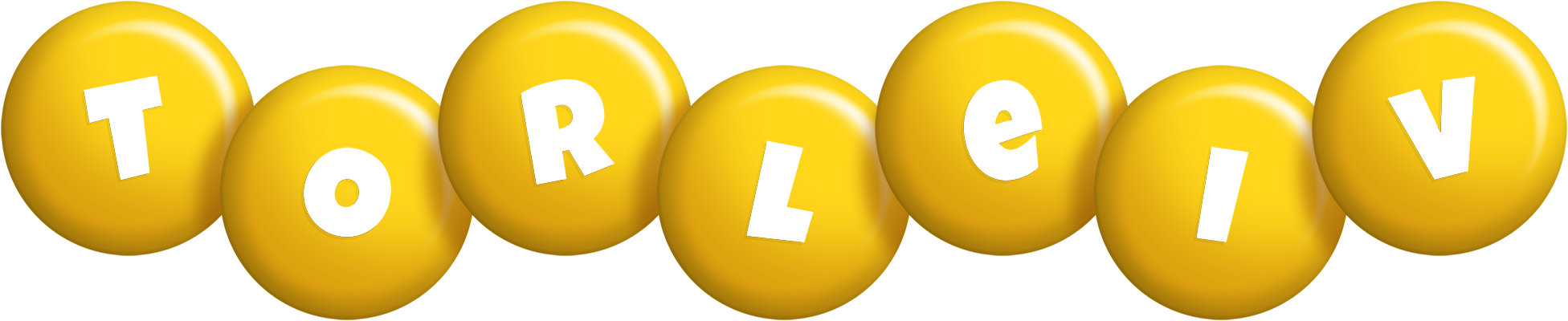 Torleiv candy-yellow logo