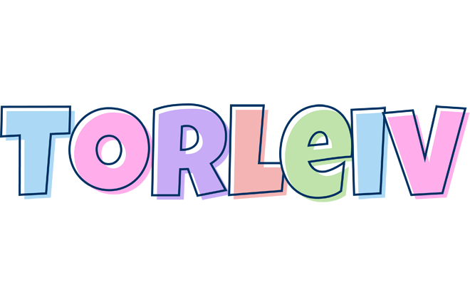 Torleiv pastel logo