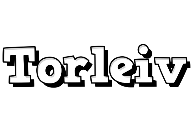 Torleiv snowing logo