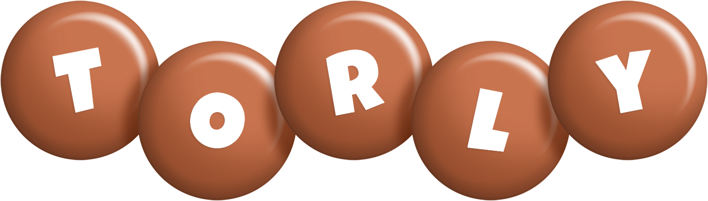 Torly candy-brown logo