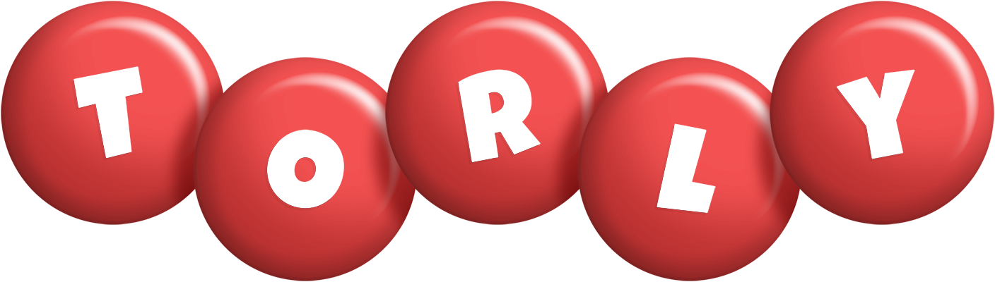 Torly candy-red logo