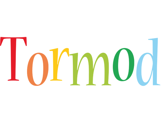 Tormod birthday logo