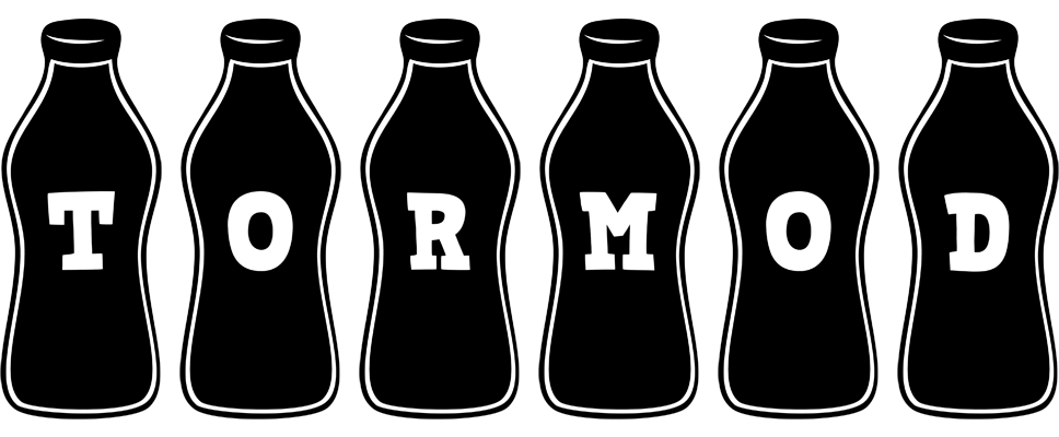 Tormod bottle logo