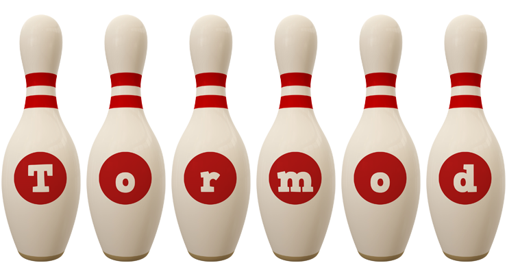 Tormod bowling-pin logo