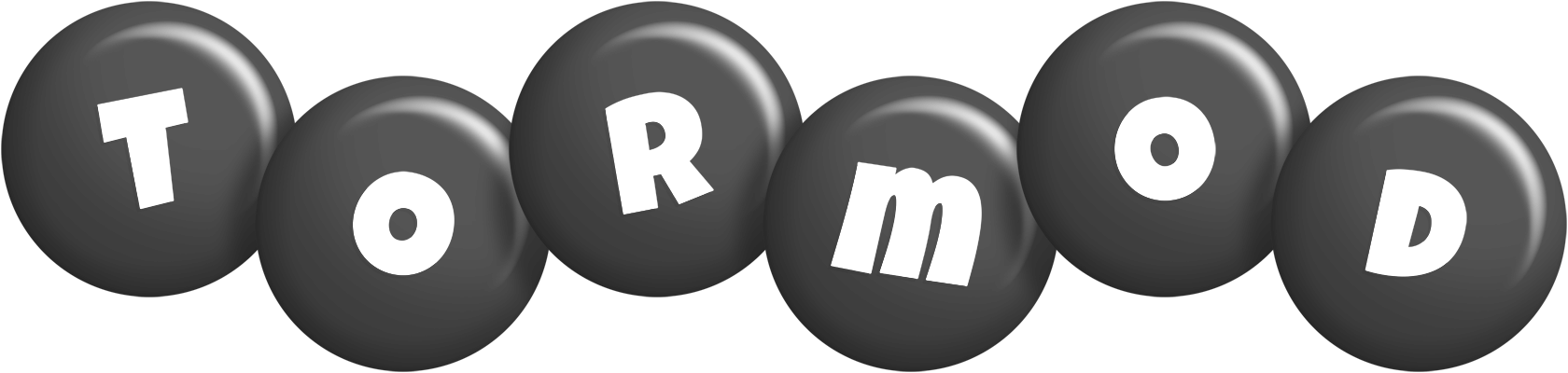 Tormod candy-black logo