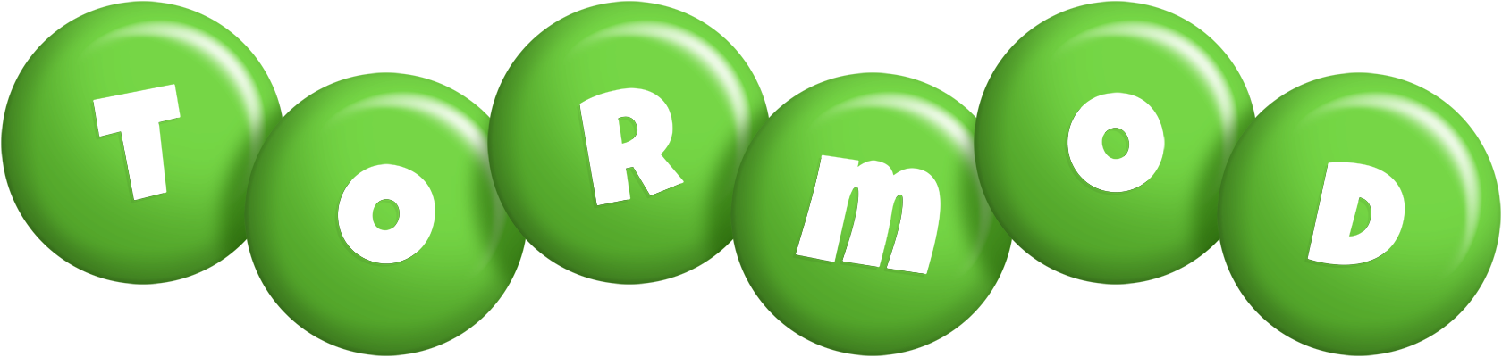 Tormod candy-green logo