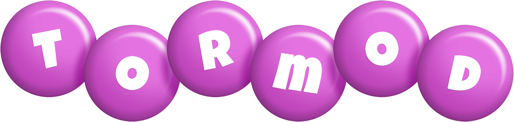 Tormod candy-purple logo