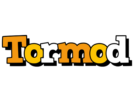 Tormod cartoon logo
