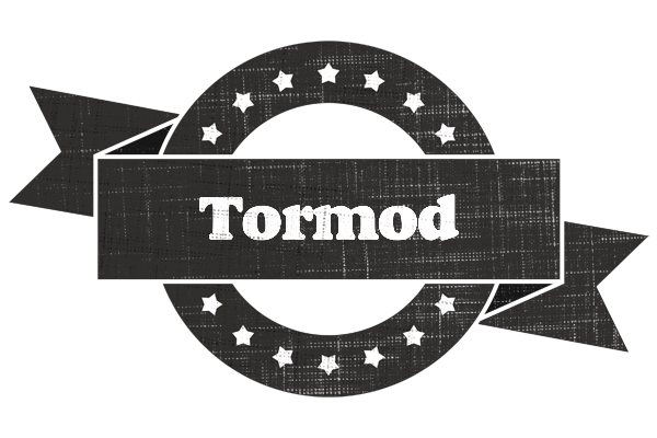 Tormod grunge logo