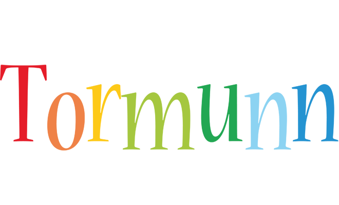 Tormunn birthday logo