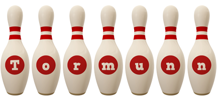 Tormunn bowling-pin logo