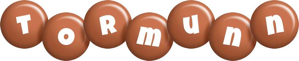 Tormunn candy-brown logo