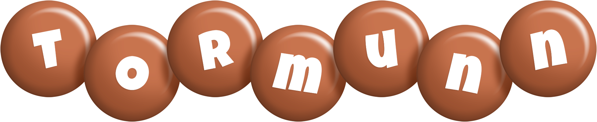 Tormunn candy-brown logo