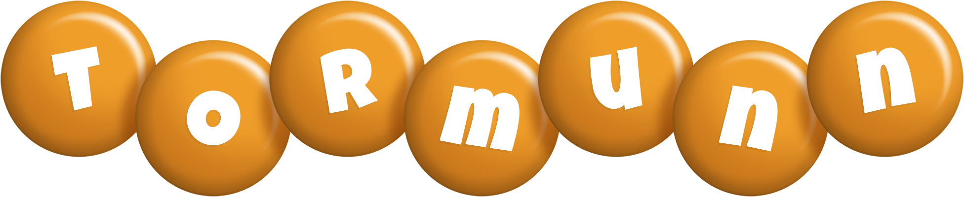 Tormunn candy-orange logo