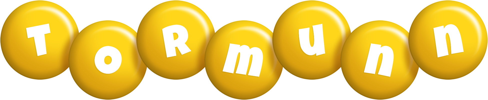 Tormunn candy-yellow logo
