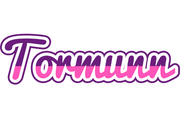 Tormunn cheerful logo
