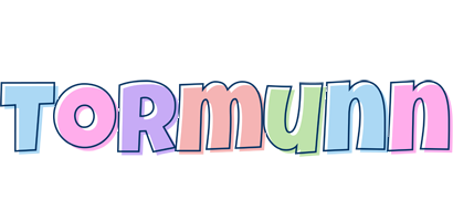 Tormunn pastel logo