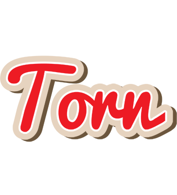 Torn chocolate logo