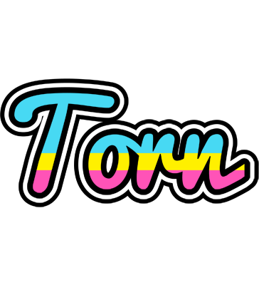 Torn circus logo