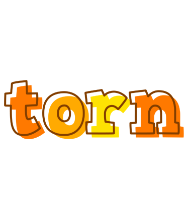 Torn desert logo